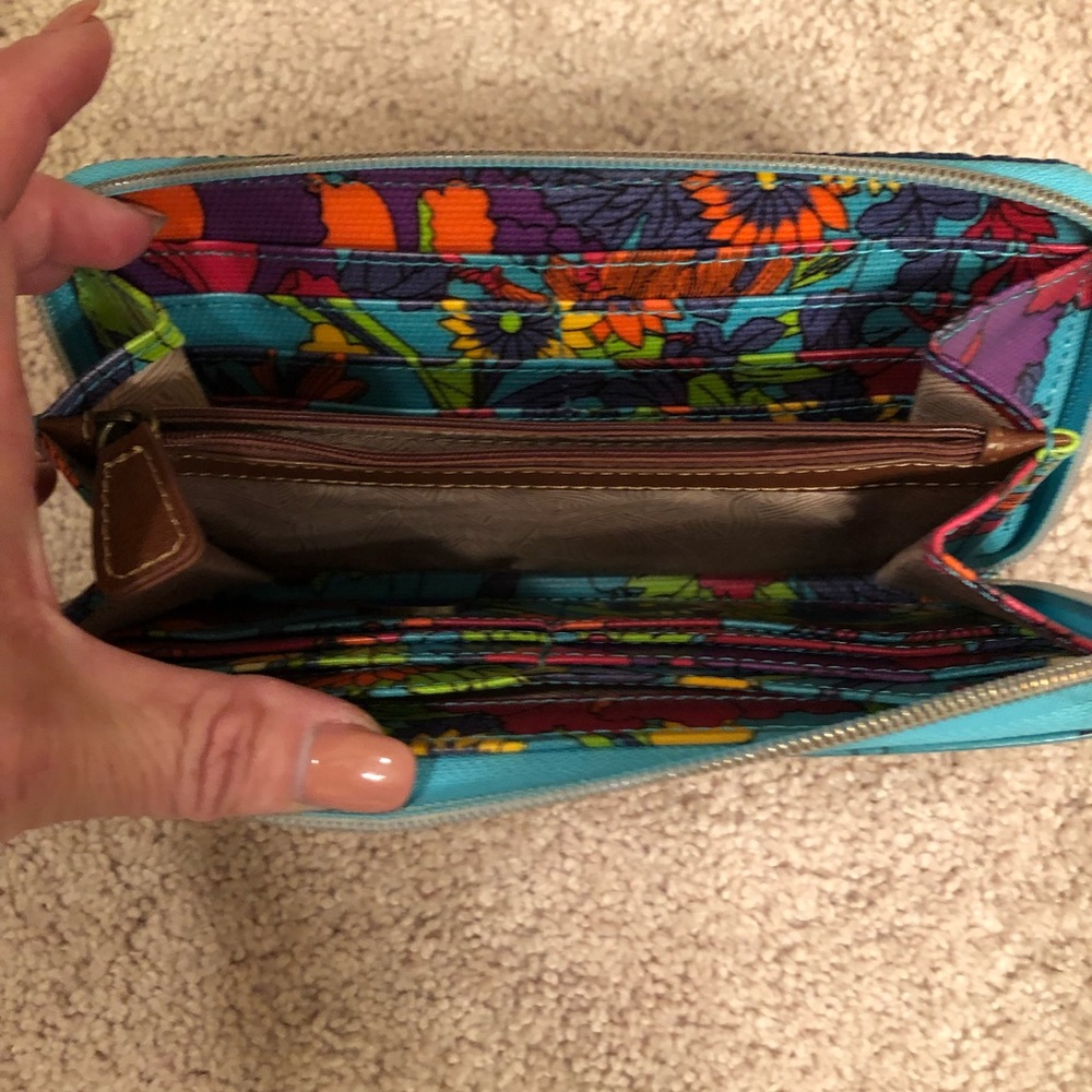 Tote with removable inside compartment and wallet